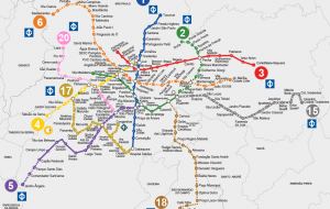 Metrô: seis linhas para transportar 4,5 milhões de passageiros todos os dias