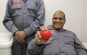 Pró-Sangue promove campanha Bombeiro Sangue Bom em junho