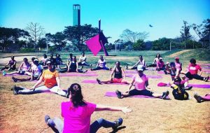 Parque Candido Portinari ganha símbolo da luta contra câncer de mama