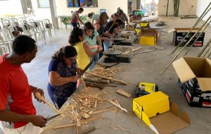 Estação Ecológica dos Chauás realiza oficina sobre o cultivo do bambu