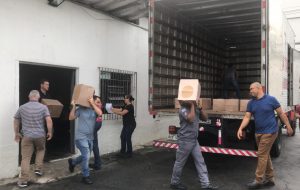 Cidades da Baixada Santista recebem 34,2 toneladas de materiais de ajuda humanitária