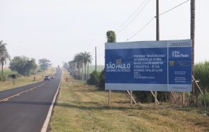 Governo de SP entrega obra na Estrada Vicinal Luiz Carlos Arutin em Barretos