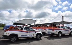 Defesa Civil de SP recebe 20 novas viaturas para municípios da região de Araçatuba
