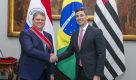 Governador de SP recebe presidente eleito do Paraguai para debater investimentos
