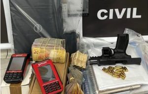 Polícia Civil prende suspeito e apreende R$ 300 mil na 2ª fase da Operação Fractal