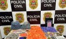 Polícia Civil fecha “casa bomba” com 1,6 mil porções de drogas em Indaiatuba