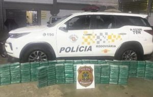Homem é preso pela PM Rodoviária com mais de 300 quilos de cocaína no interior de SP