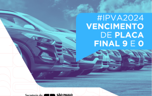 IPVA: veículos com placa final 9 e 0 devem quitar a terceira parcela nesta segunda