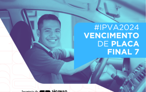 IPVA 2024: quarta parcela vence hoje para veículos com placa final 7